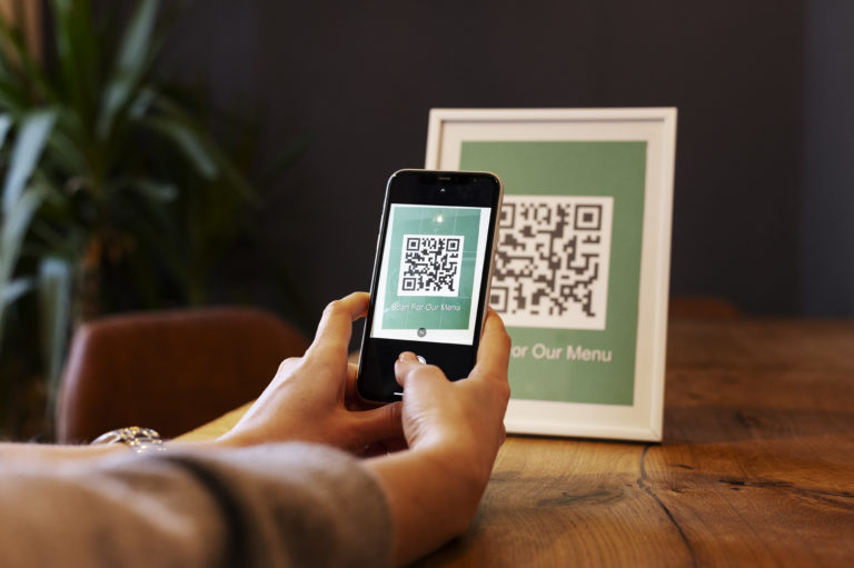 person-scanning-qr-code